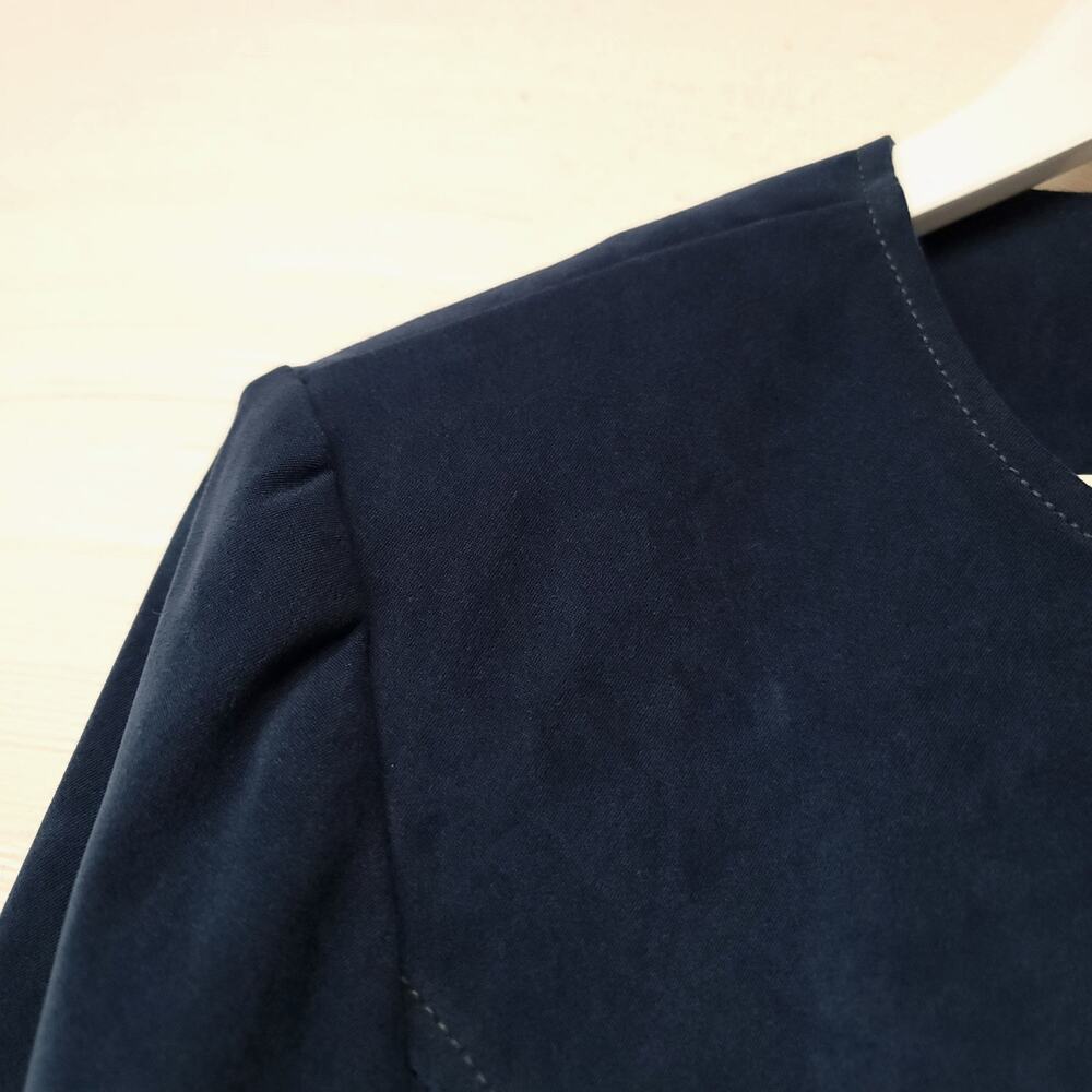 Vintage Leslie Fay Blazer 90s Size 12 Women Suit Jacket Button Down Shoulder Pad - Picture 5 of 10